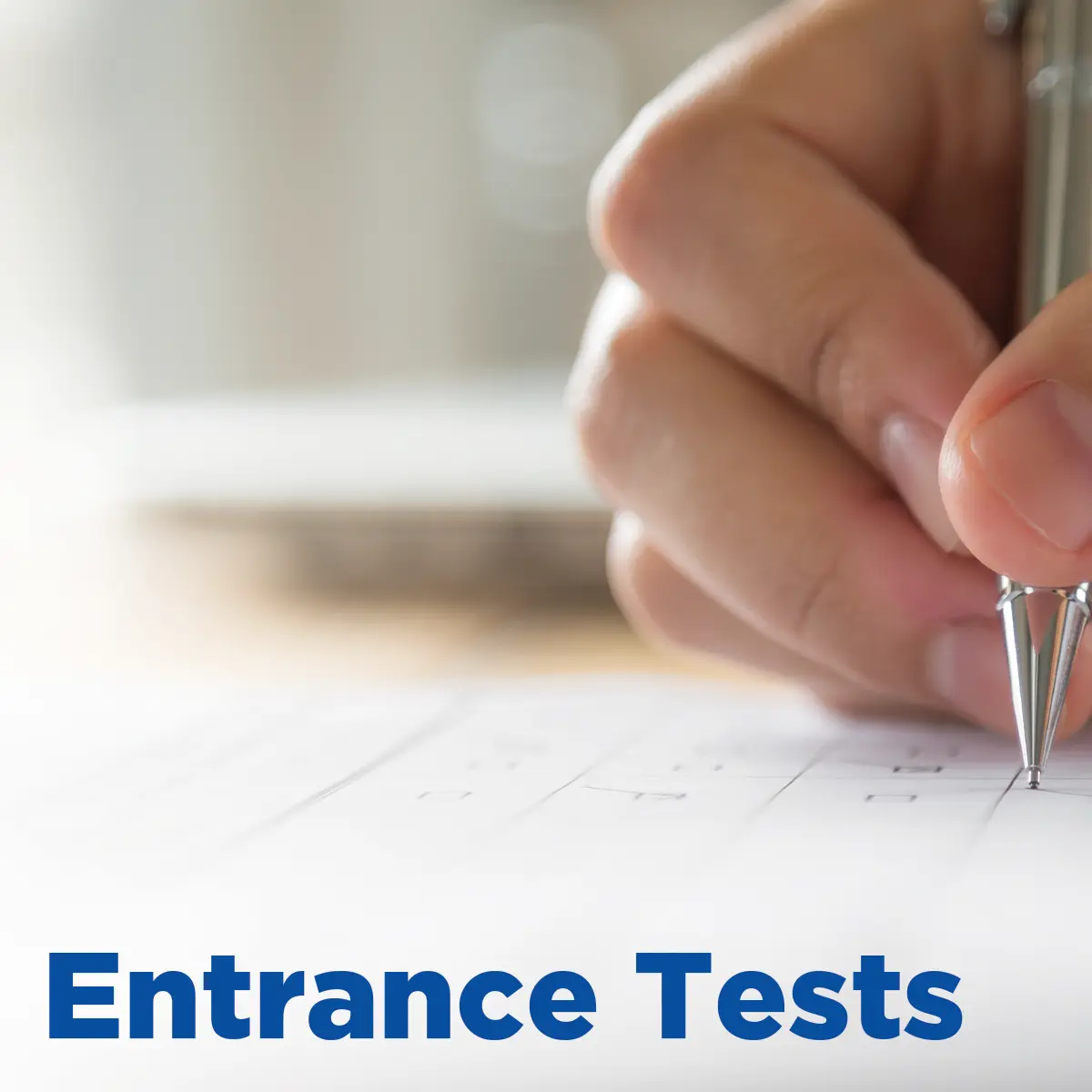 entrance tests