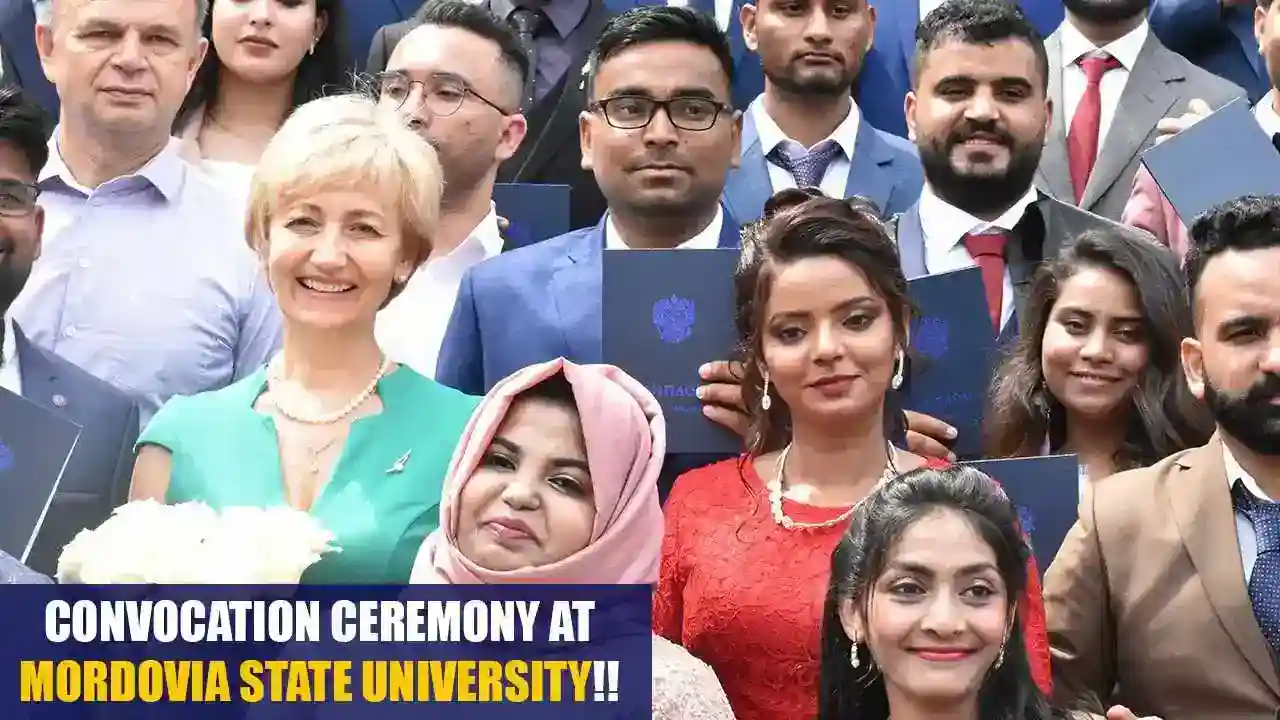 Convocation Ceremony at Mordovia State University!!